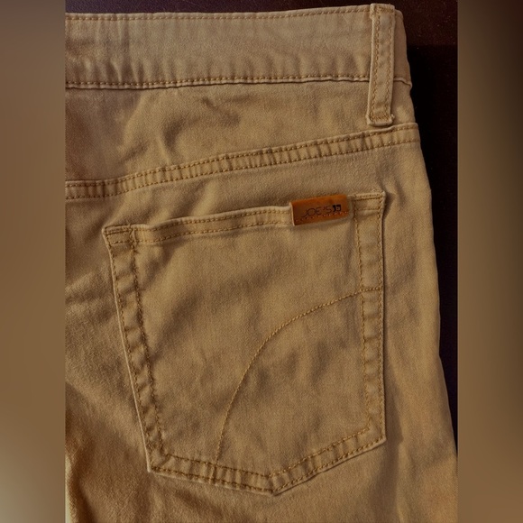JOE’S JEANS Boys Size 20 Straight Leg Tan Khaki Zip Fly 5 Pocket Jeans - Picture 9 of 13